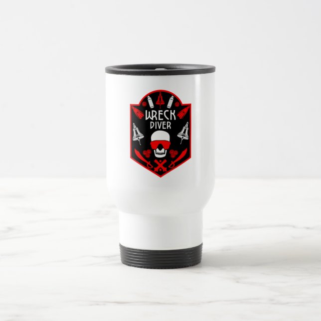 Shipwreck Scuba Divers mug (Center)