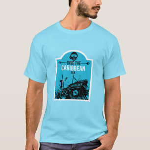 Shipwreck Sea Divers T-Shirt