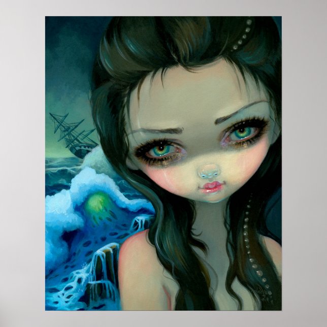 Shipwreck Siren ART PRINT Jasmine Becket-Griffith (Front)