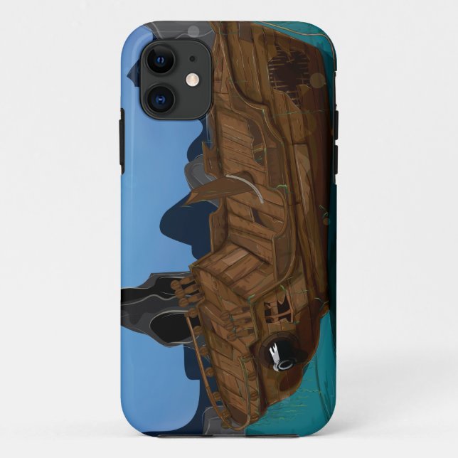 Shipwreck underwater Case-Mate iPhone case (Back)