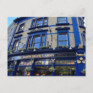 Shipwrights Arms Pub London Holiday Postcard