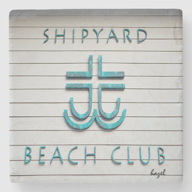 Shipyard Beach Club, Hilton Head Island Coaster (Front)
