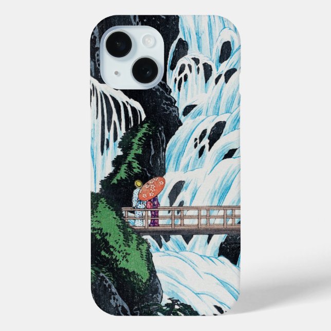 Shiragumo Waterfall of Nikkō by Takahashi Hiroaki  Case-Mate iPhone Case (Back)