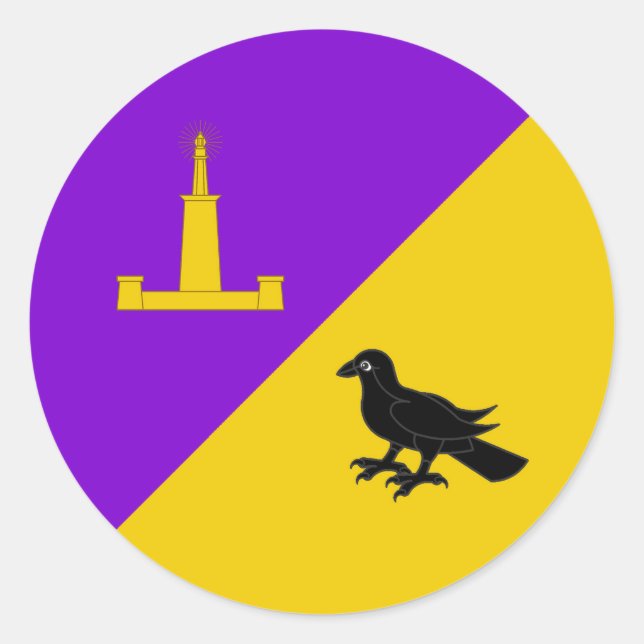 Shire of Avonmore Populace Badge Classic Round Sticker (Front)