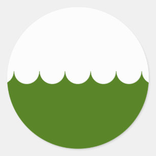 Shire of False Isle Populace Badge Classic Round Sticker