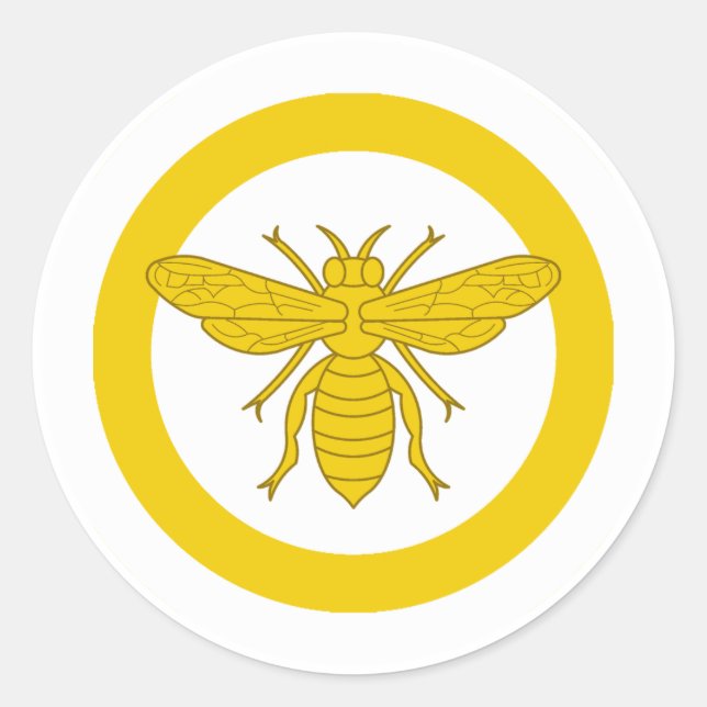 Shire of Marion Glen Populace Badge Classic Round Sticker (Front)