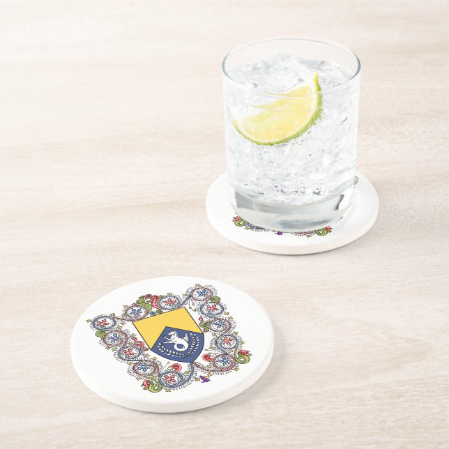 Shire of Mtn Freehold 50th Anniversary Coaster (Side)