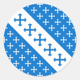 Shire of Nahrun Kabirun Populace Badge Classic Rou Round Sticker