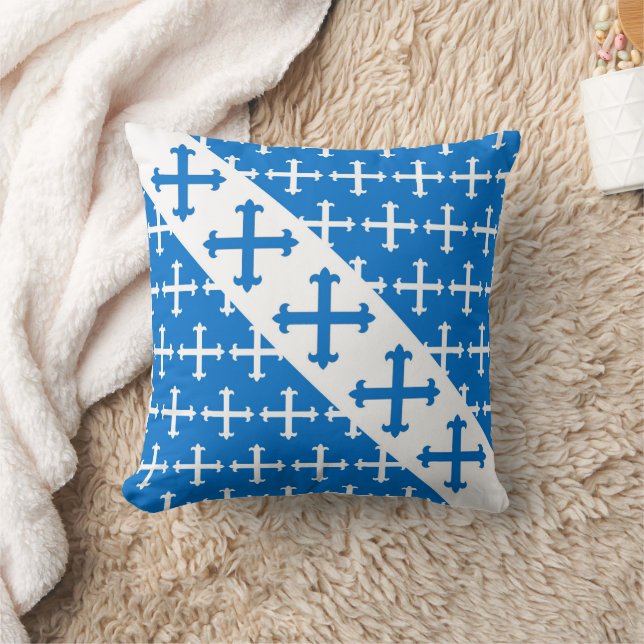 Shire of Nahrun Kabirun populace badge Throw Pillo Cushion (Blanket)