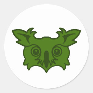 Shire of Owlsherst Populace Badge Classic Round Sticker