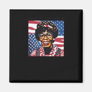 Shirley Chisholm Black History Month Sticker Magnet