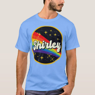 Shirley Rainbow In Space Vintage GrungeStyle T-Shirt
