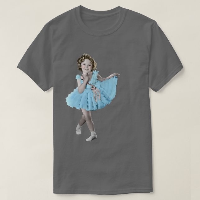 Shirley Temple Frills T-Shirt (Design Front)