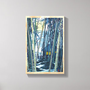 Shiro Kasamatsu Bamboo in Early Summer art Canvas Print
