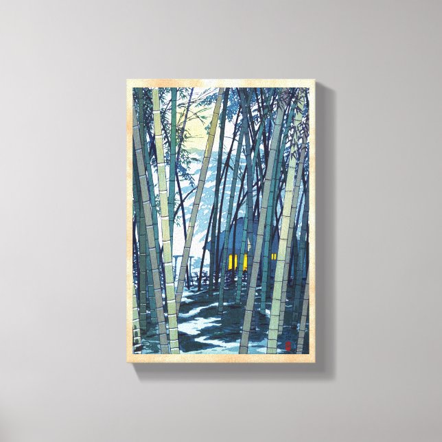 Shiro Kasamatsu Bamboo in Early Summer art Canvas Print (Front)
