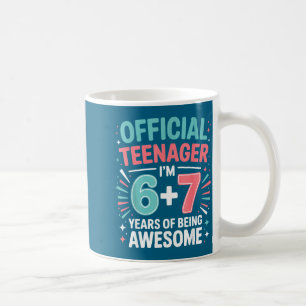 Shirt 13th Birthday 13 Old 6 Coffee Mug