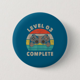 Shirt 3rd Wedding Anniversary 3 Him 6 Cm Round Badge