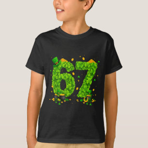Shirt 67 Meme Shamrocks Six Seven