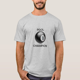 SHIRT  8  BALL  GREY