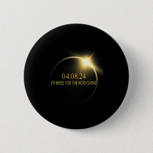 Shirt America Totality Solar Eclipse Accessories 6 Cm Round Badge