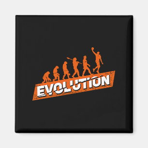 Shirt Basketball Player Evolution Gift Magnet