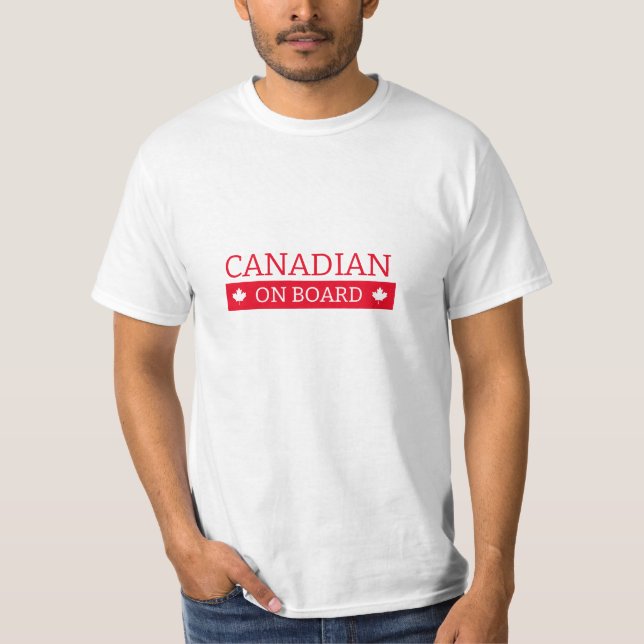 Shirt - Canadian On Board (Front)
