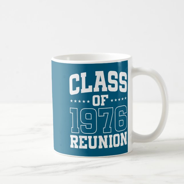 Shirt Class 1976 Reunion 50 Alumni Coffee Mug (Right)