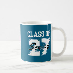 Shirt Class 2027 Graduation Senior Back Coffee Mug