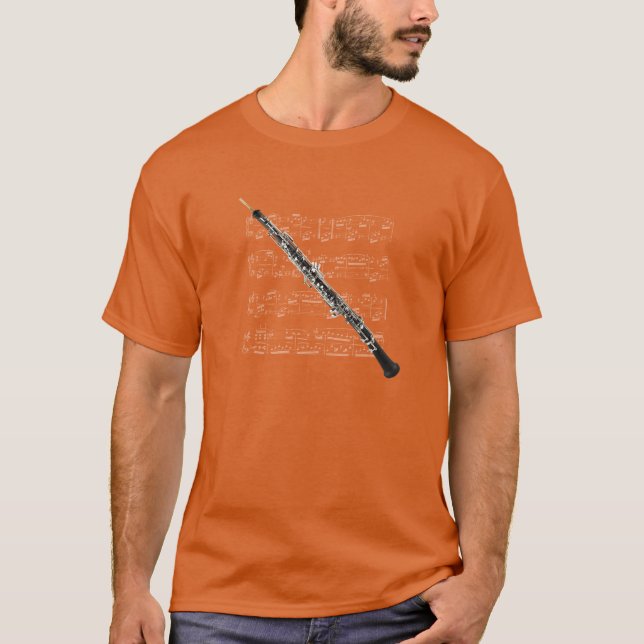 Shirt (dark) - Oboe - Pick your colour (Front)