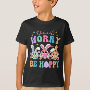 Shirt Don Worry Hoppy Retro Smile