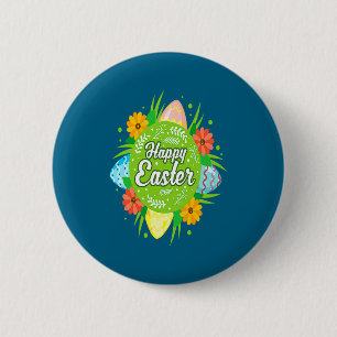 Shirt Easter Unisex 6 Cm Round Badge