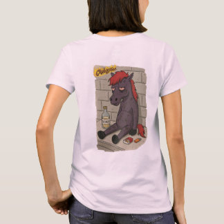 Shirt Fem. Fire Horse - Back