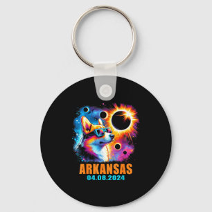 Shirt For Totality Total Solar Eclipse Arkansas Key Ring