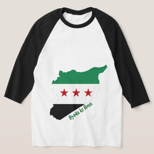  shirt - free syria map  (Laydown)