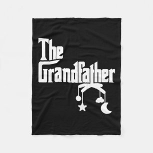 Shirt Funny Father's Day Grandpa Gift Fleece Blanket