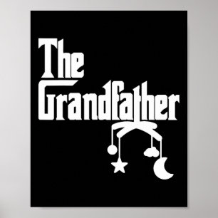 Shirt Funny Father's Day Grandpa Gift Poster