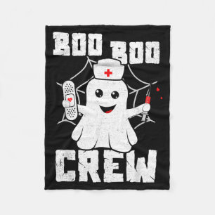 Shirt Ghost Nurse Costume Girls Funny Halloween Fleece Blanket