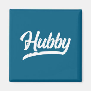 Shirt Hubby Husband Newly Wed Inspired Magnet