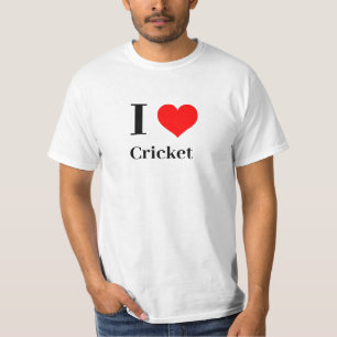 Shirt - I Heart Cricket