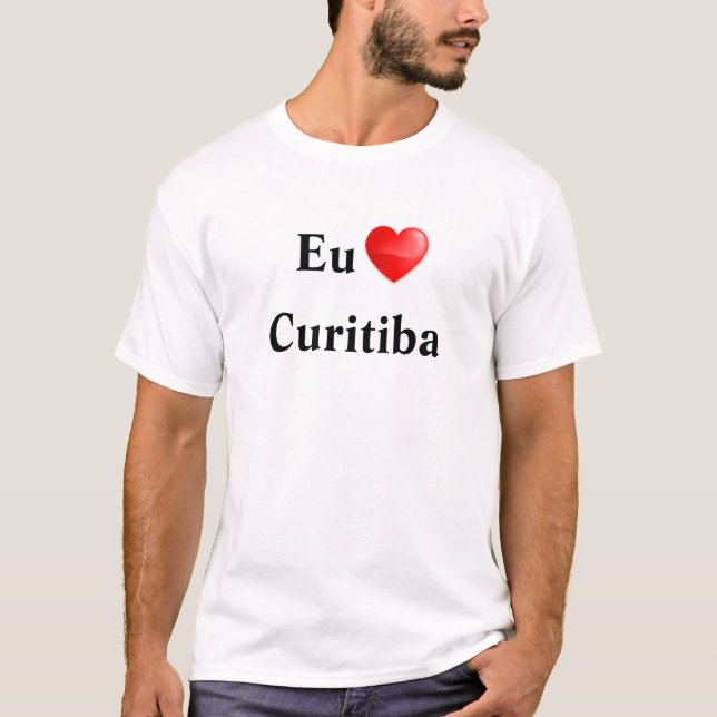Shirt I love Curitiba (Front)