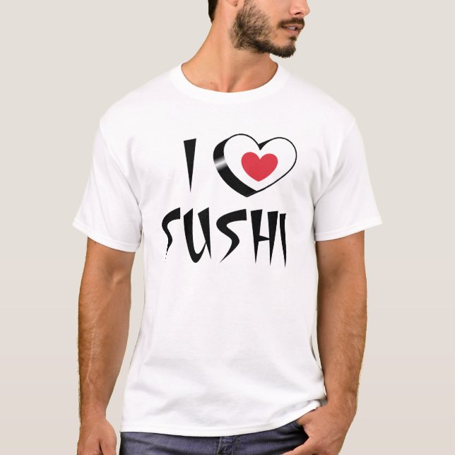 Shirt I love sushi (Front)