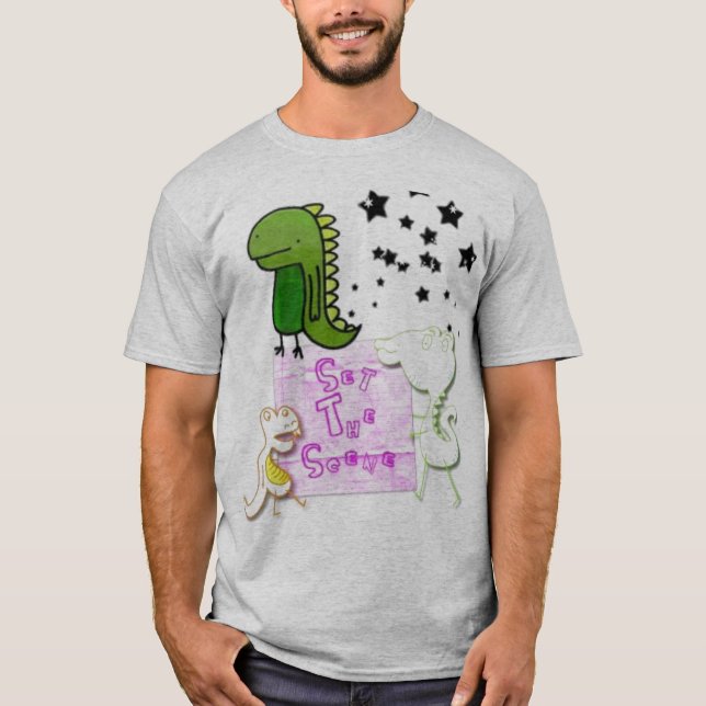 shirt, img-thing2, www.myspace.com... - Customised T-Shirt (Front)