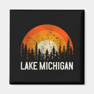 Shirt Lake Michigan Vintage 70s 80s Magnet
