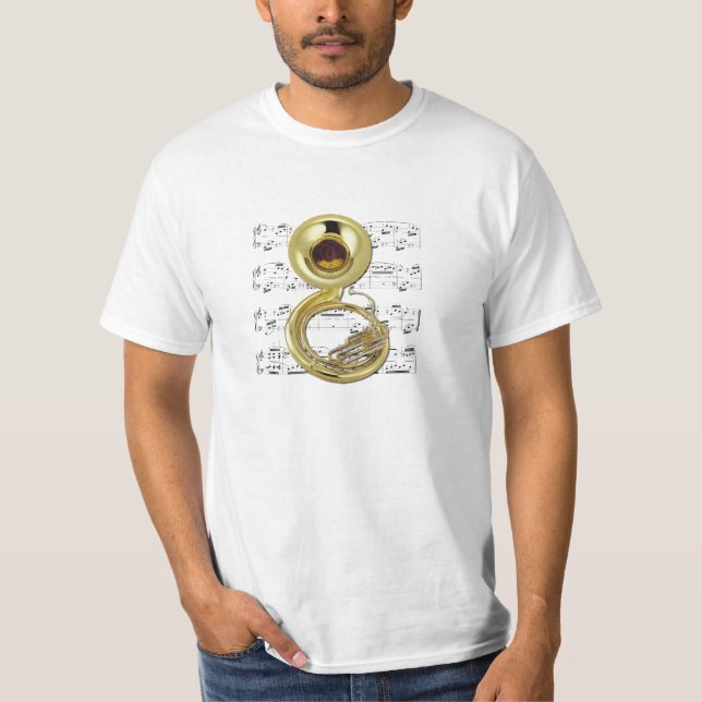 Shirt (light) - Sousaphone - Pick your colour (Front)