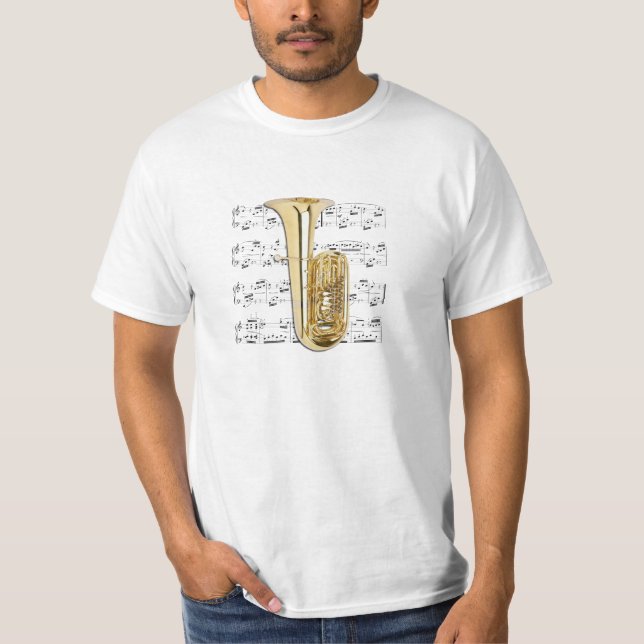 Shirt (light) - Tuba - Pick your colour (Front)