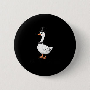 Shirt Mr Silly Goose Groom Wedding 6 Cm Round Badge