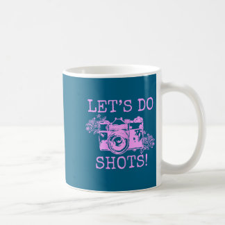 Shirt Photographer Let's Shots Vintage Camera Coffee Mug