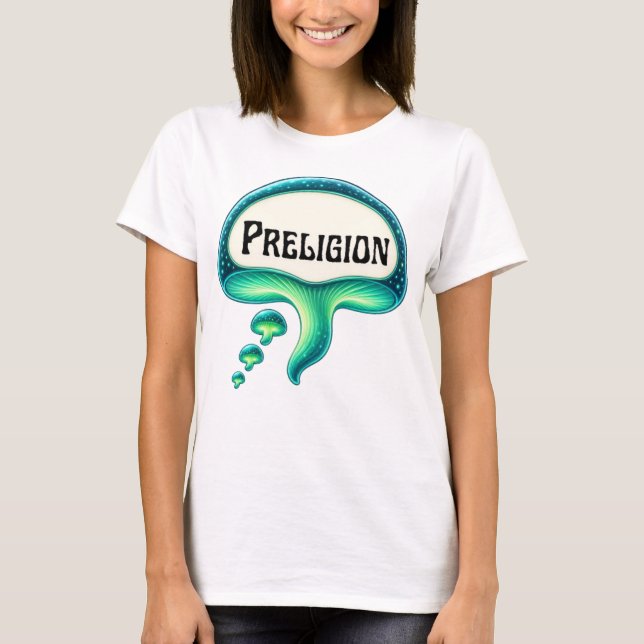 shirt Preligion of The MunsonVerse (Front)