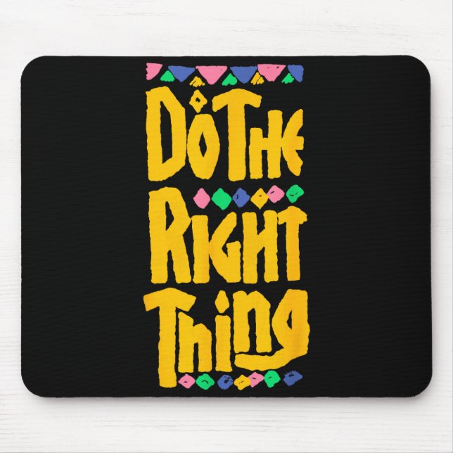 Shirt Right Mouse Pad (Front)