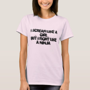 Shirt scream like a girl